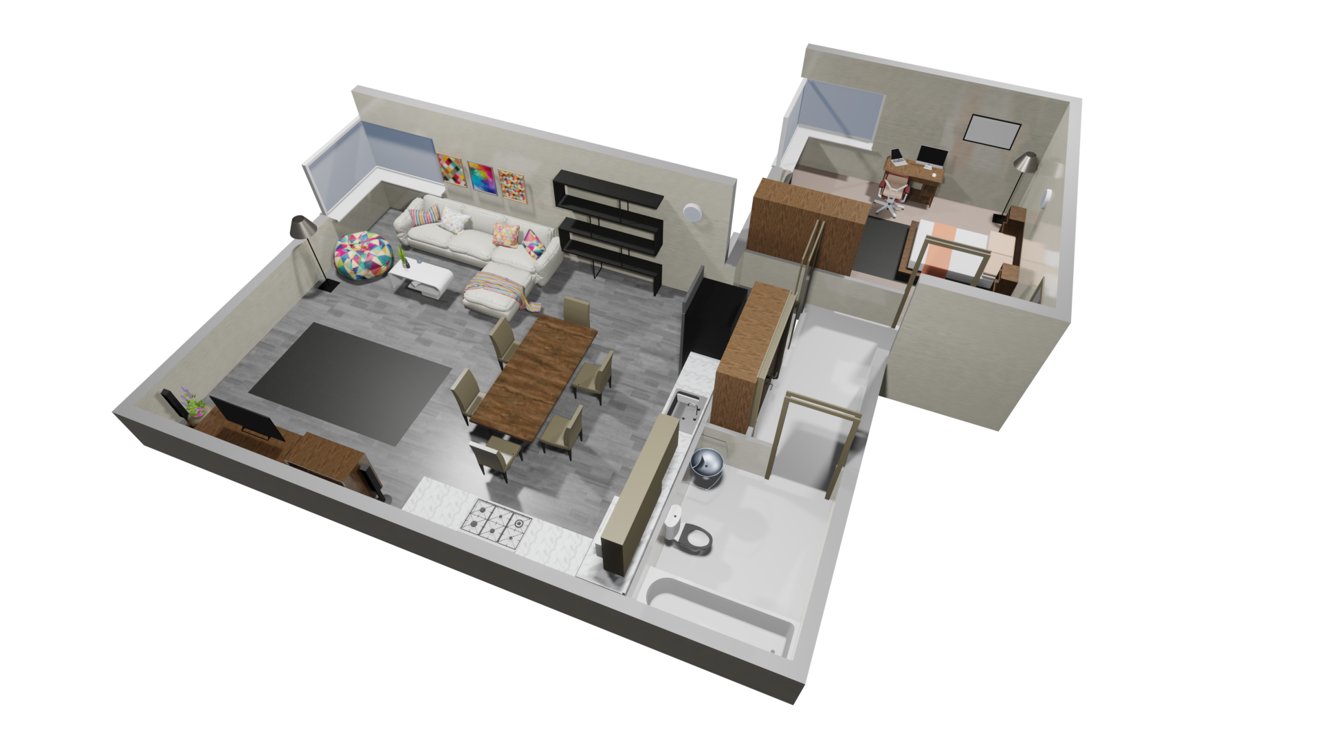 Basement Floor Plan
